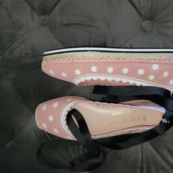 Kate Spade Black and White Espadrilles - Picture 2 of 3